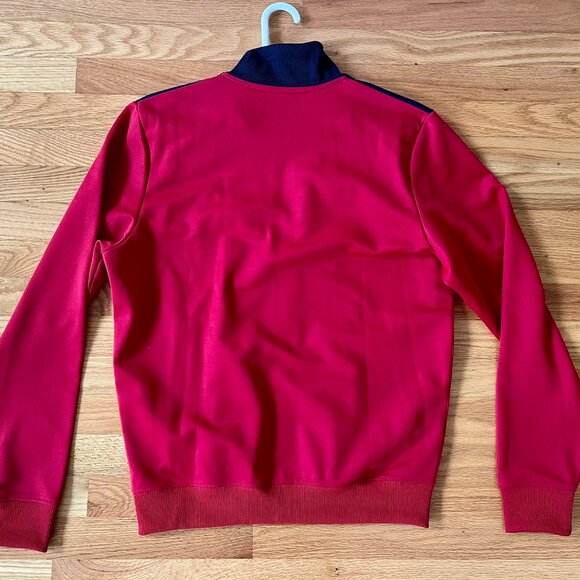FRED PERRY Red White Blue Track Jacket size: M NWT New With Tags - Picture 4 of 4